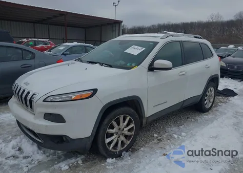 2015 Jeep Cherokee Limited z USA, uszkodzony, nr VIN 1C4PJMDS8FW626464